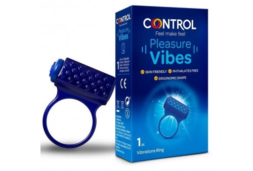 control pleasure vibes anillo vibrador