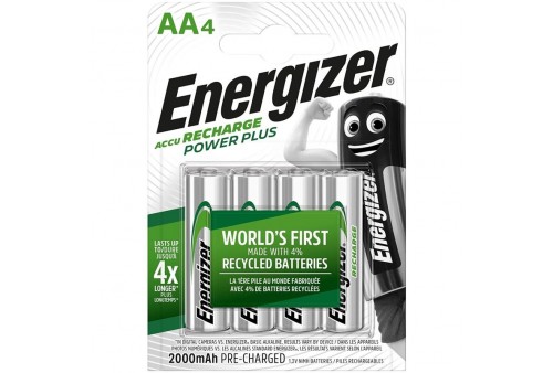energizer pilas recargables aa4 blister 4