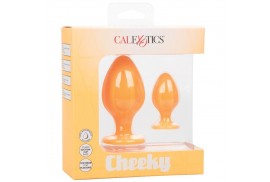 calex cheeky plugs anales naranja