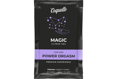 coquette magic climax gel for her gel potenciador orgasmo 10 ml