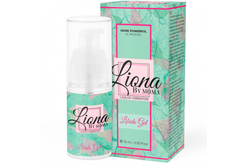 liona by moma vibrador liquido libido gel 15 ml