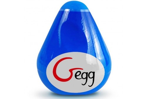 gvibe huevo masturbador texturado reutilizable azul