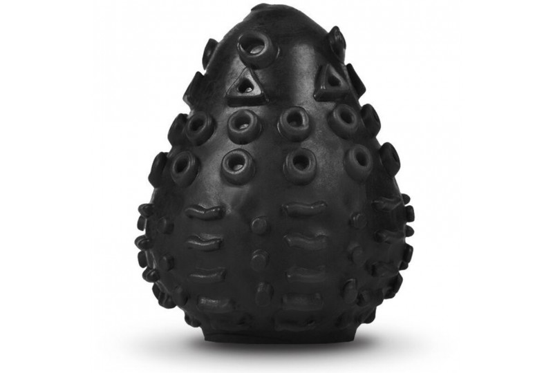 gvibe huevo masturbador texturado reutilizable negro