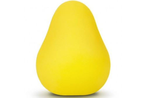 gvibe huevo masturbador texturado reutilizable amarillo