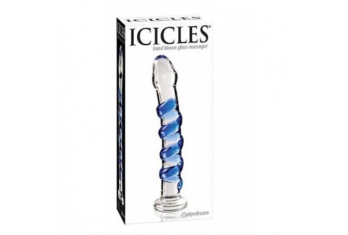 icicles number 05 masajeador de vidrio