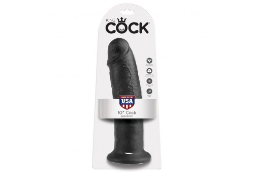 king cock 10 pene negro 254 cm