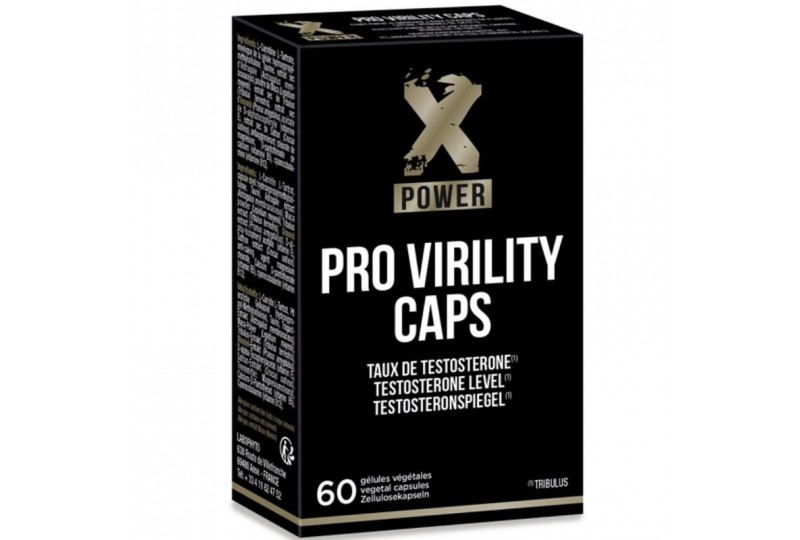 xpower pro virility capsulas vitalidad y virilidad 60 unidades