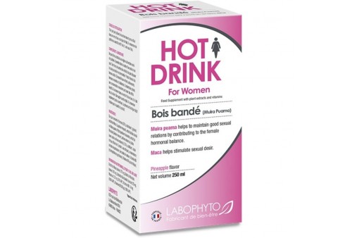 hot drink for women complemento alimenticio energia sexual 250 ml