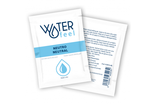 waterfeel gel deslizante base agua neutro 6 ml