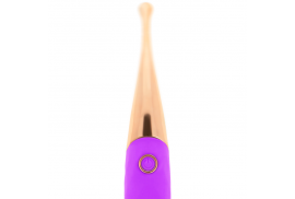 ohmama estimulador clitoris recargable 36 modos lila pinkgold