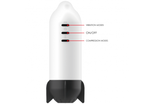 jamyjob rocket masturbador tecnología soft compression y vibracion