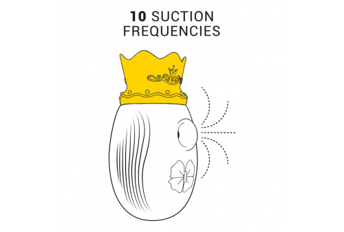 intense estimulador clitoris 10 modos de succión y licking azul