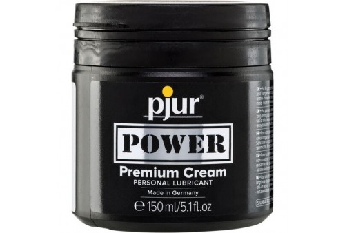 pjur power premium cream personal lubricant 150 ml