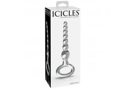 icicles number 67 plug anal vidrio