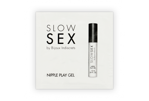 slow sex gel estimulante pezones nipple play gel monodosis