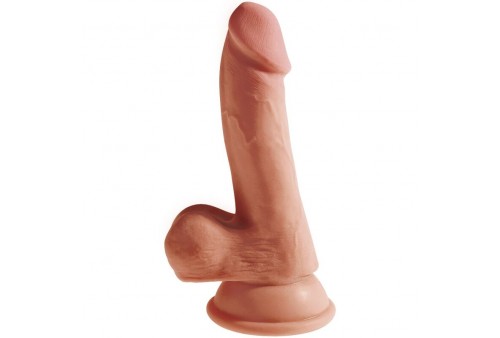 king cock plus 3d dildo con testiculos 17 cm