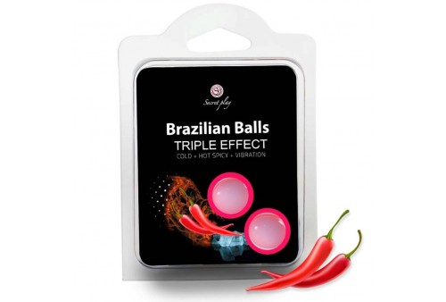 secret play set 2 brazilian balls triple efecto