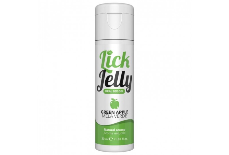 lick jelly lubricante manzana verde 30 ml
