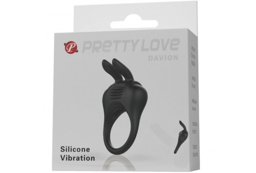 pretty love davion anillo vibrador rabbit