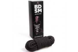 secretplay cuerda bondage negra bdsm collection