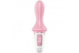 satisfyer air pump booty 5 vibrador anal inflable rosa