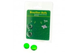 taloka brazilian balls gel íntimo menta 2 bolas