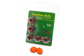 taloka brazilian balls gel íntimo fresa cereza 5 bolas