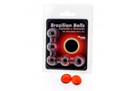 taloka brazilian balls gel excitante efecto calor y frío 5 bolas