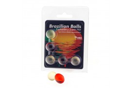 taloka brazilian balls gel excitante efecto super caliente 5 bolas