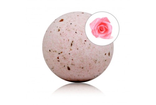 taloka bomba de baño con aroma rosas y pétalos de rosa