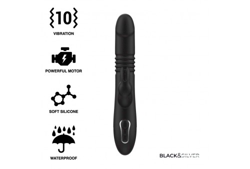 blacksilver kenji stimulating vibe compatible con watchme wireless technology