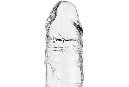 ohmama dildo realistico transparente 16 cm