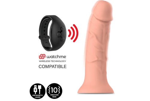 mythology asher original dildo m vibrador compatible con watchme wireless technology