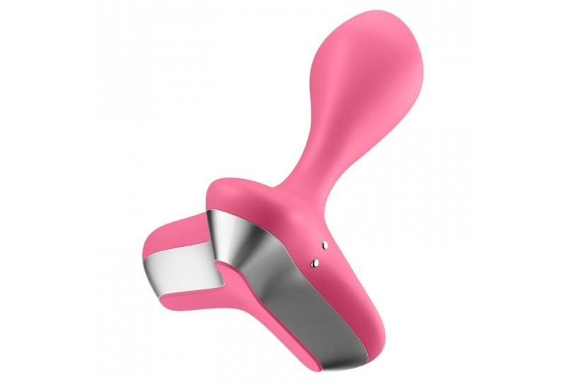 satisfyer game changer plug vibrador rosa