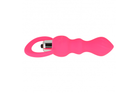 ohmama estimulador anal con vibracion 9 cm rosa