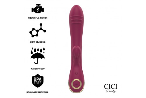 cici beauty premium silicone rabbit vibrator