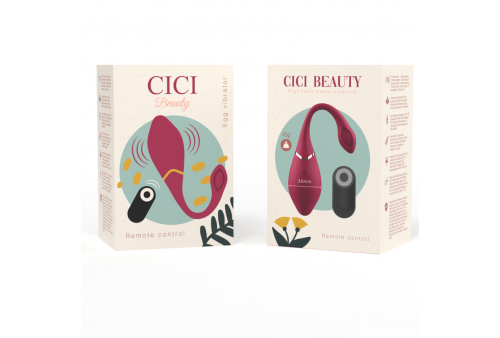 cici beauty premium silicone egg vibrator remote control