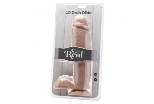 get real dildo 255 cm con testiculos natural