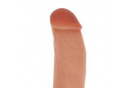 get real dildo silicona 18 cm con testiculos natural