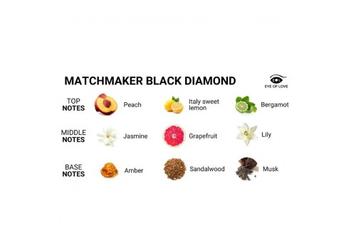 eye of love matchmaker black diamond perfume para ella 30ml