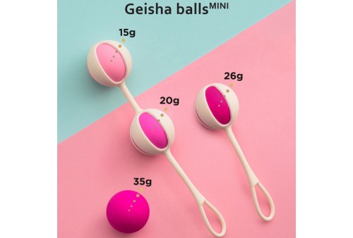 gvibe set 4 geisha balls mini morado