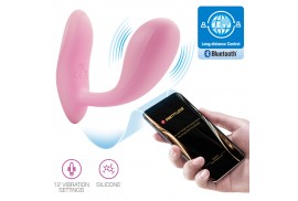 pretty love baird g spot 12 vibraciones recargable rosa app