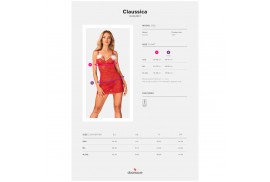 obsessive claussica babydoll m l