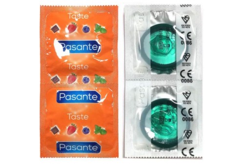 pasante preservativo sabor menta bolsa 144 unidades