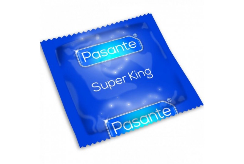 pasante preservativo tamaño super king bolsa 144 unidades