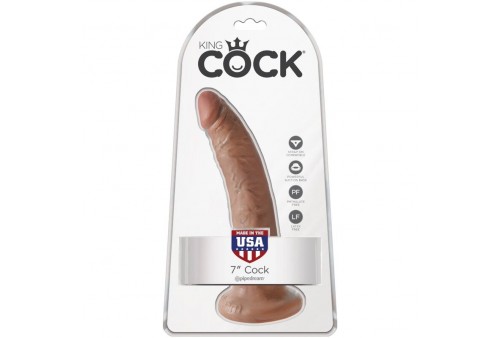 king cock pene realistico 175 cm caramelo