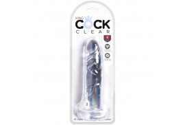 king cock clear pene realistico 155 cm transparente