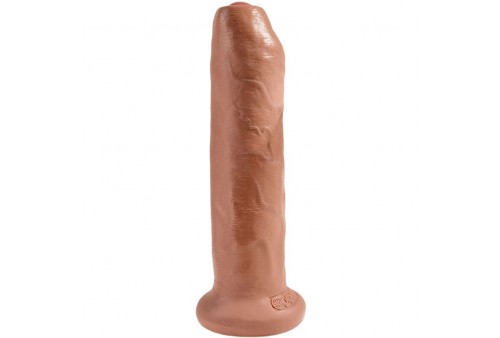 king cock pene realistico con prepucio 178 cm caramelo