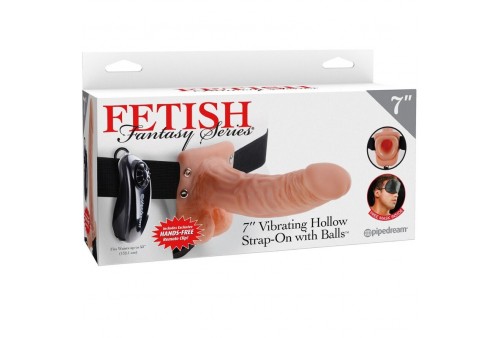 fetish fantasy series arnes ajustable control remoto pene realistico con testiculos 178 cm