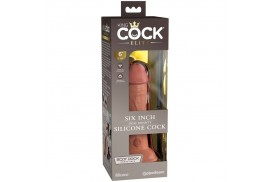 king cock elite dildo realistico silicona 152 cm caramelo